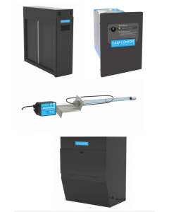 Clean Comfort Gold IAQ Bundle - Includes a Electronic Air Cleaner with 4-stages of filtration, a UV Coil Purifier, and a HEPA bypass filtration system