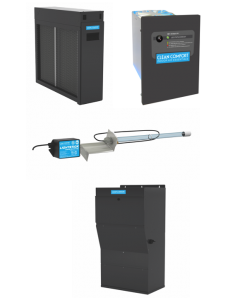 Clean Comfort Platinum IAQ Bundle -Includes a VOC Prefilter, a Electronic Air Cleaner with 4-stages of filtration, a UV Coil Purifier, a HEPA bypass filtration system, and a final carbon filter